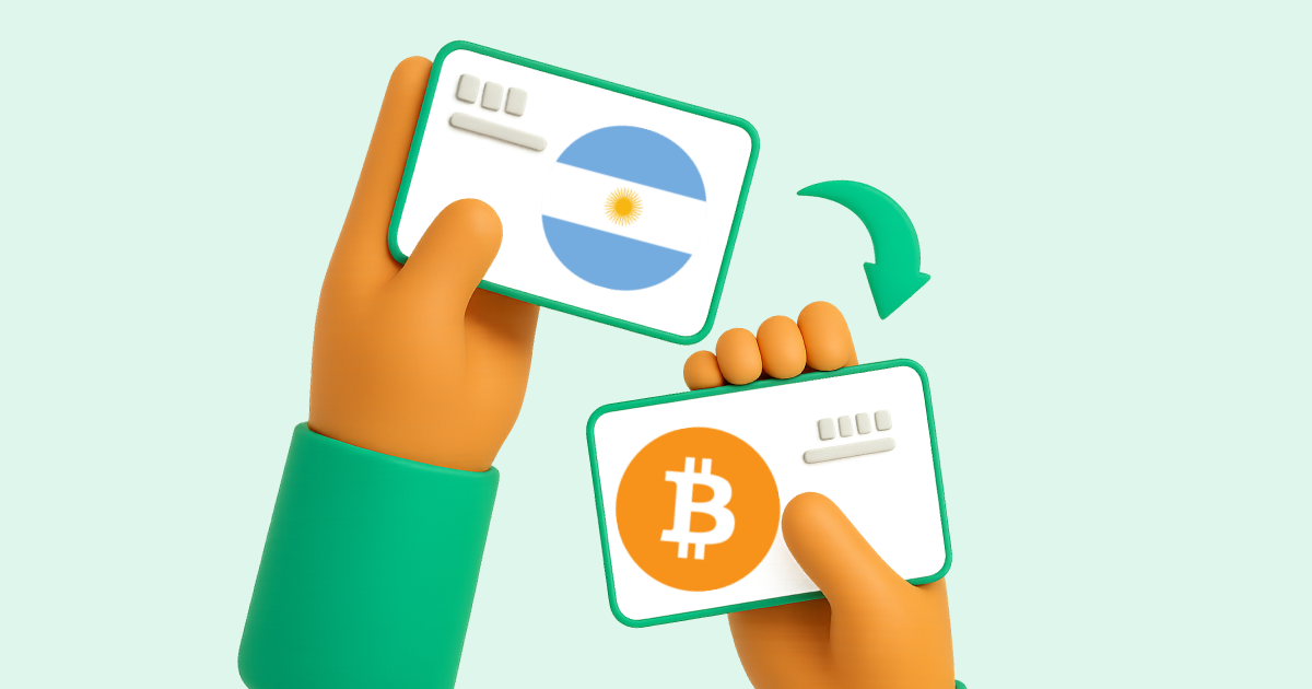 Pasar Transferencia bancaria Argentina a Bitcoin