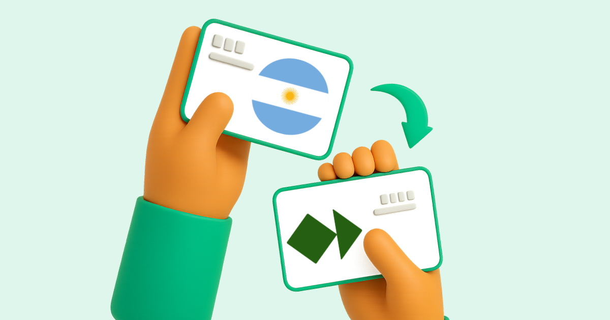 Pasar Transferencia bancaria Argentina a Neteller
