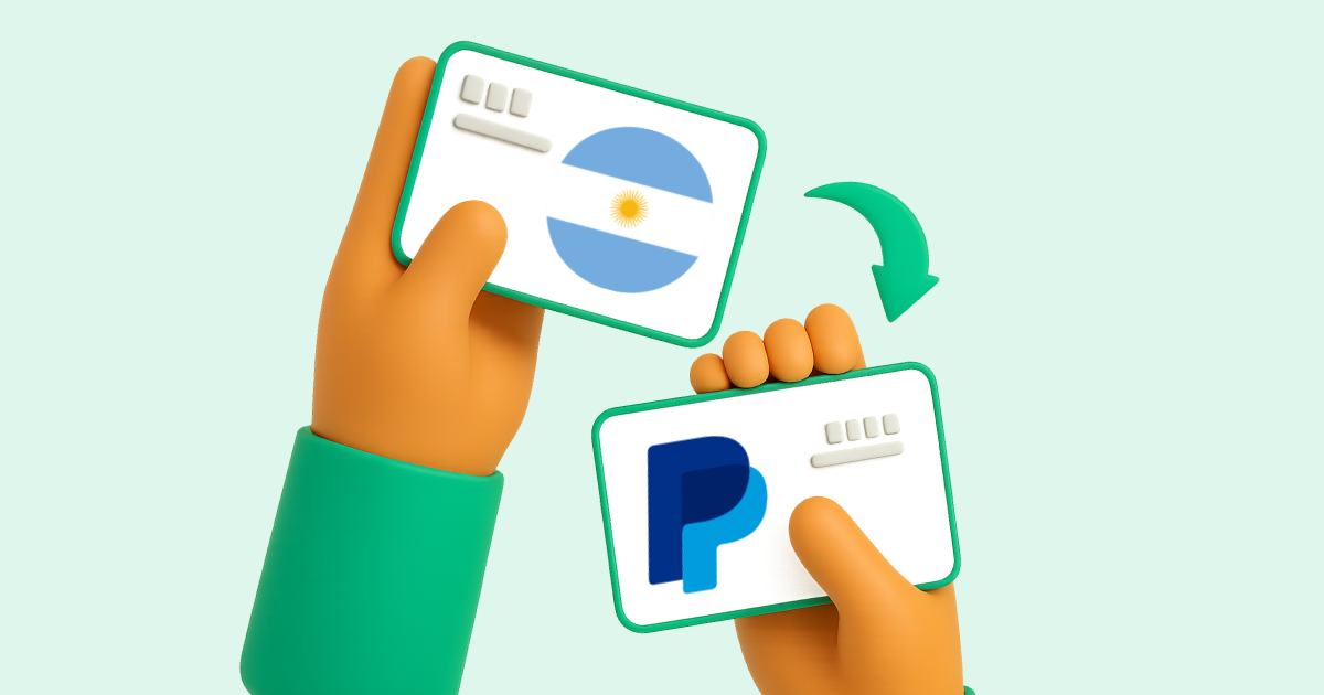 Pasar Transferencia bancaria Argentina a PayPal