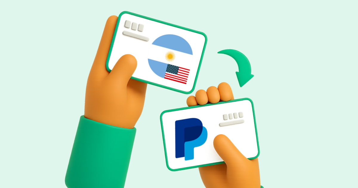 Pasar Transferencia bancaria Argentina en dólares a PayPal