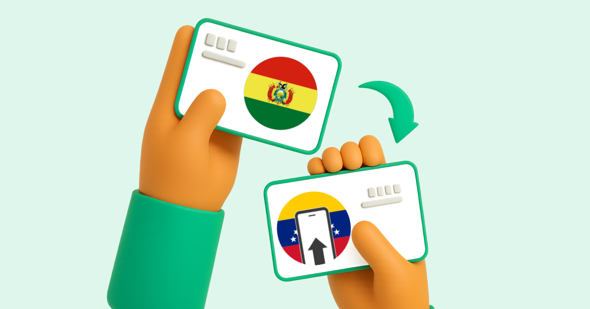 Pasar Transferencia Bancaria Bolivia a Pago Móvil Venezuela