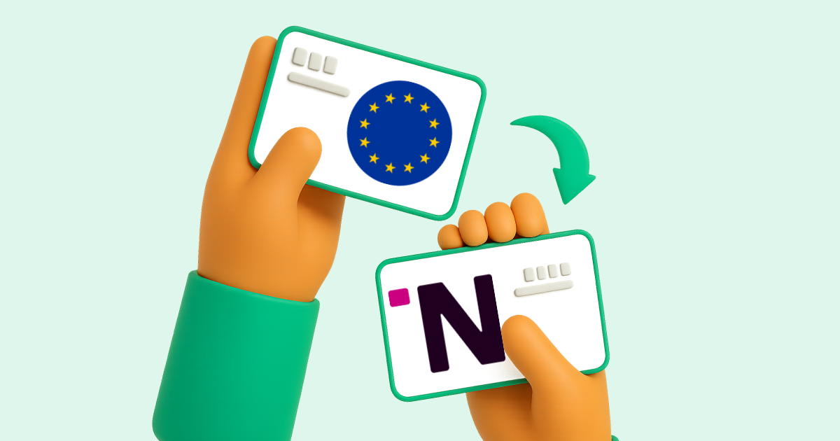 Pasar Transferencia bancaria Europa a Nequi