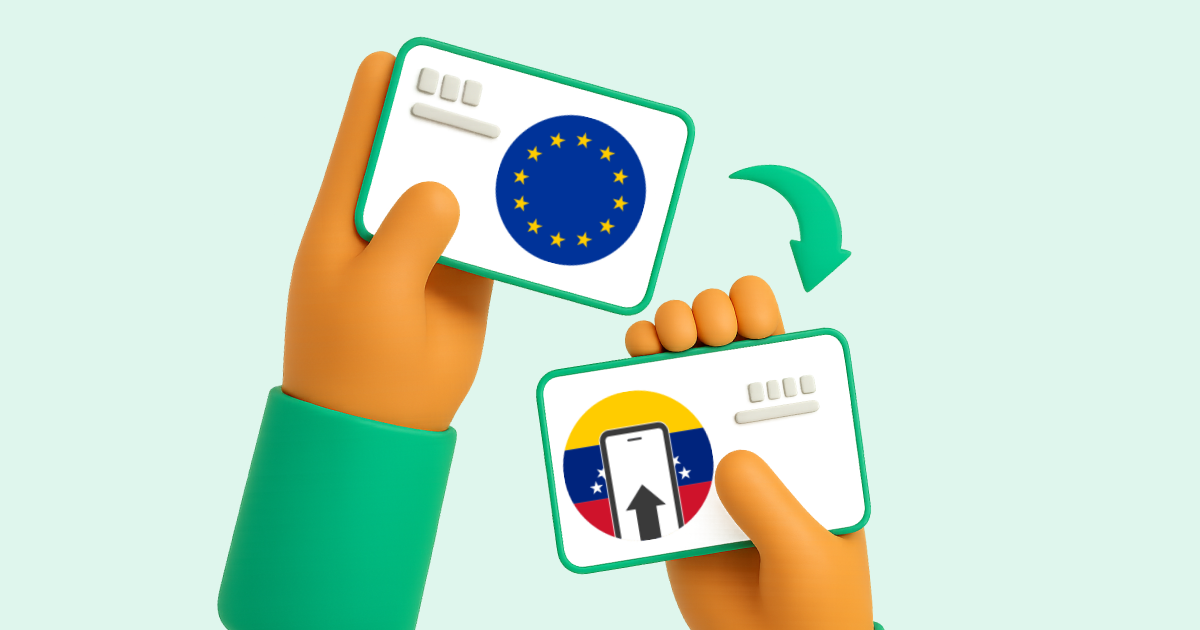Pasar Transferencia bancaria Europa a Pago Móvil Venezuela