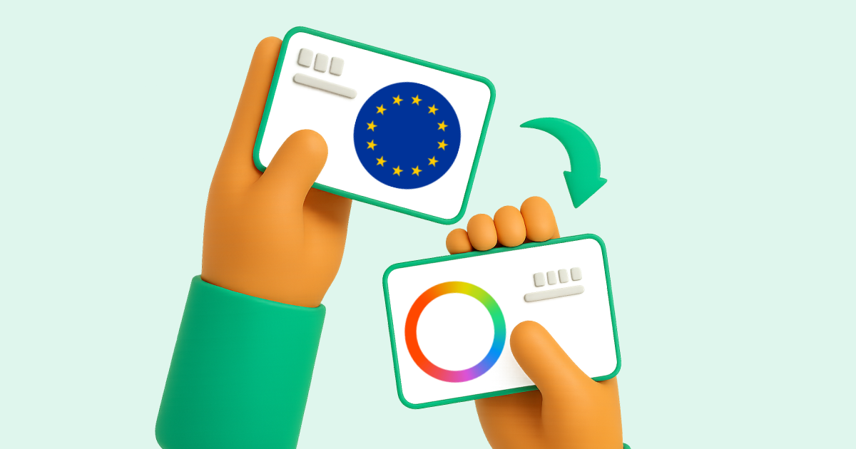 Pasar Transferencia bancaria Europa a Payoneer