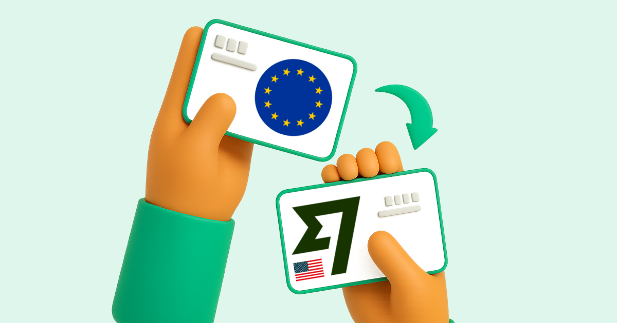 Pasar Transferencia bancaria Europa a Wise USD