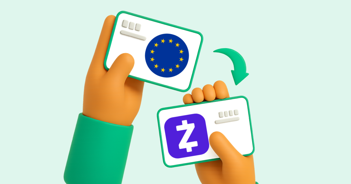 Pasar Transferencia bancaria Europa a Zelle