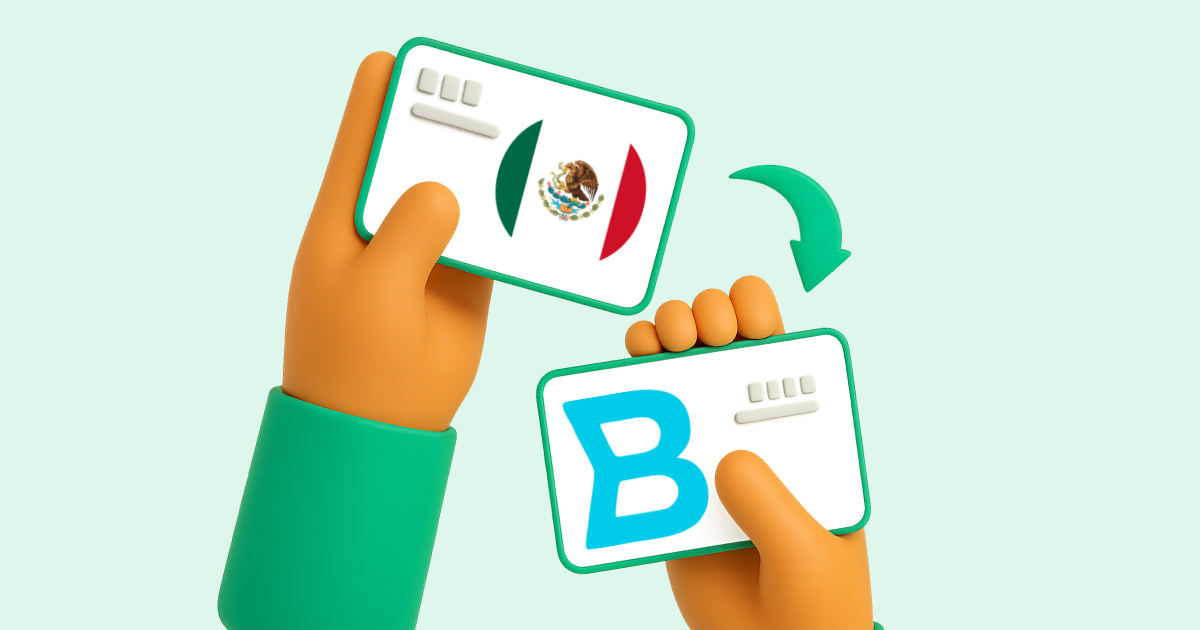 Pasar Transferencia bancaria México a Bre-B