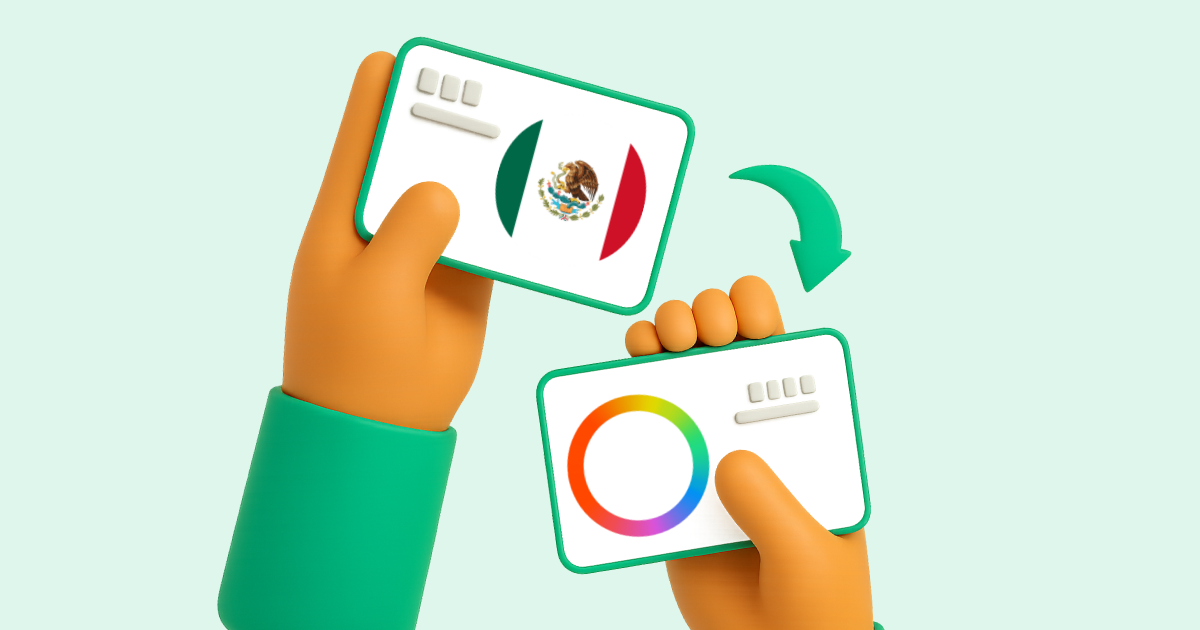 Pasar Transferencia bancaria México a Payoneer