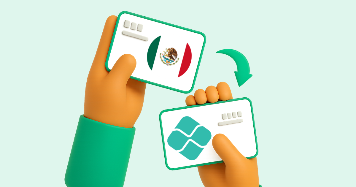 Pasar Transferencia bancaria México a Pix Brasil