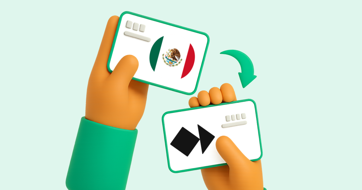 Pasar Transferencia bancaria México a Skrill