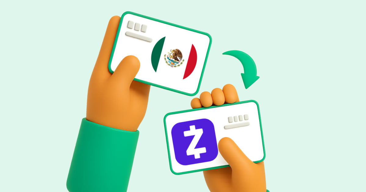 Pasar Transferencia bancaria México a Zelle