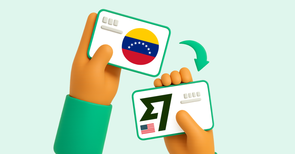 Pasar Transferencia bancaria Venezuela a Wise USD