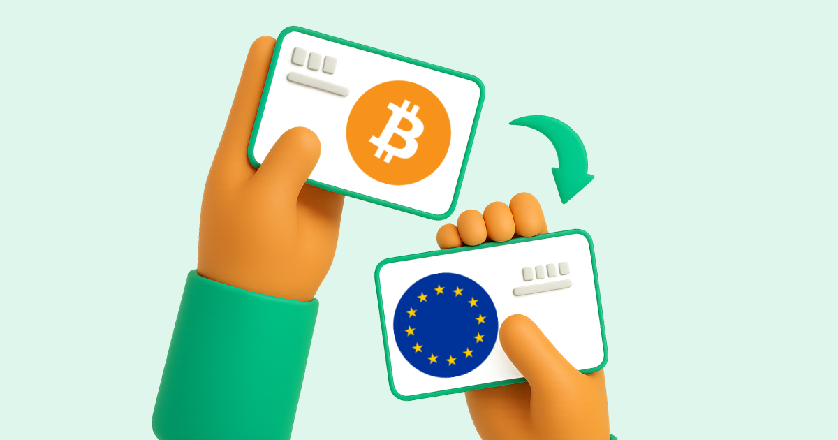 Pasar Bitcoin a Transferencia bancaria Europa