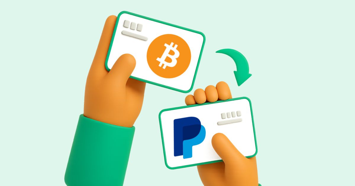 Pasar Bitcoin a PayPal
