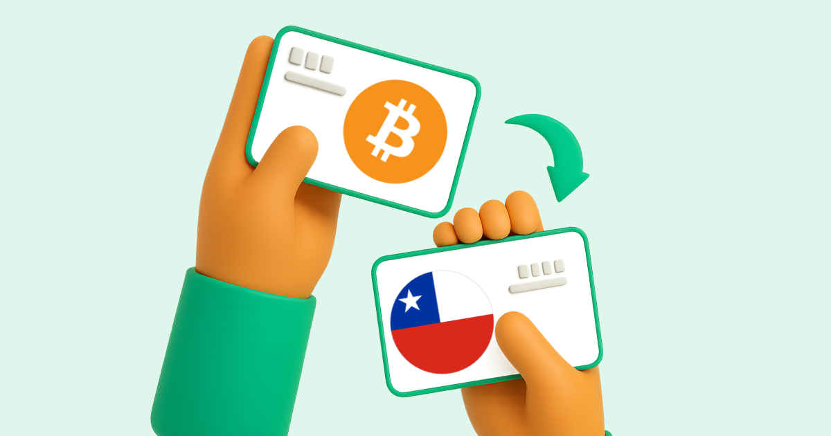 Pasar Bitcoin a Transferencia bancaria Chile