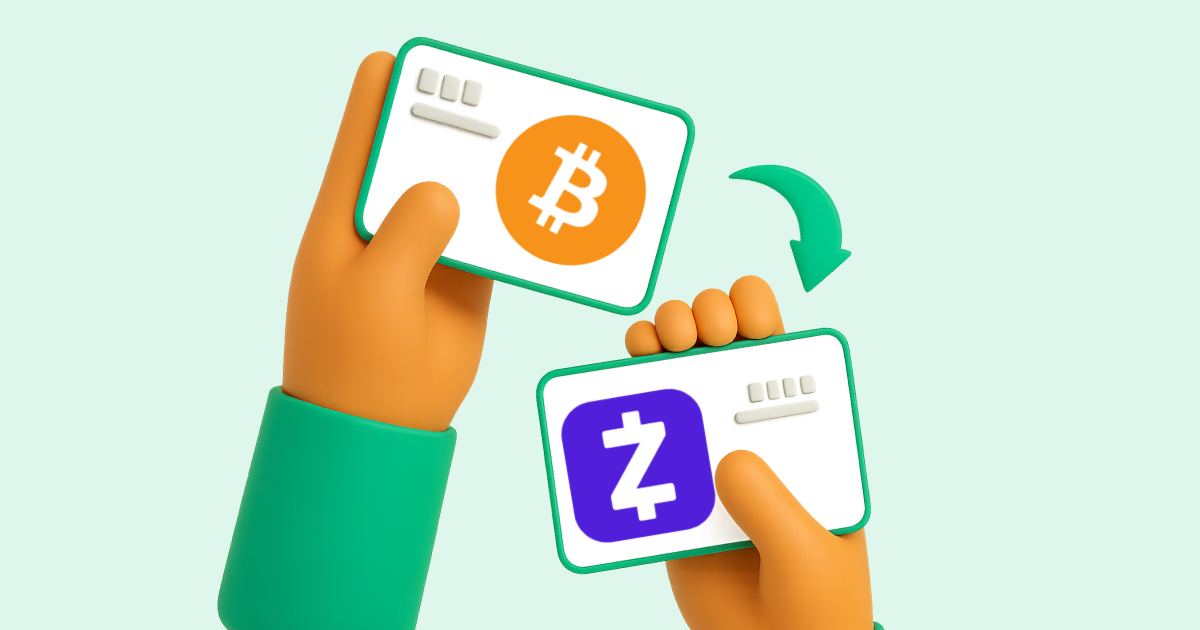 Pasar Bitcoin a Zelle
