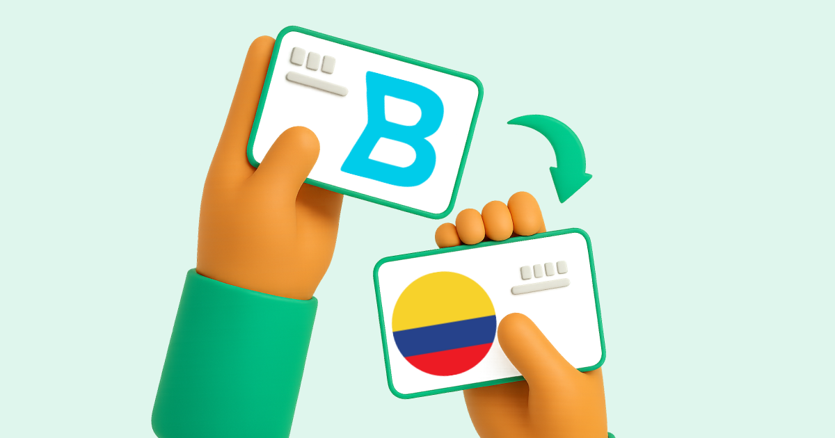 Pasar Bre-B a Transferencia bancaria Colombia