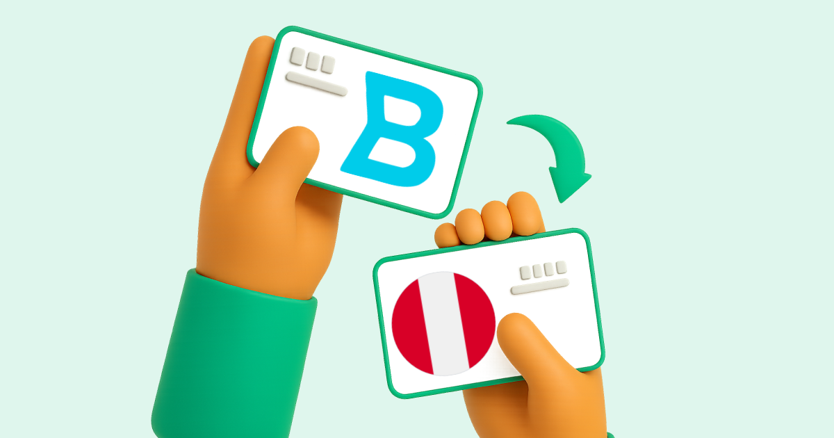 Pasar Bre-B a Transferencia bancaria Perú