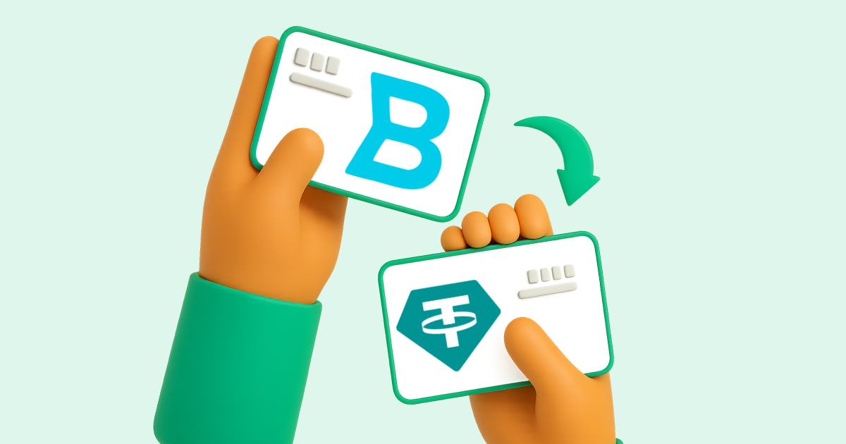Pasar Bre-B a Tether USDT