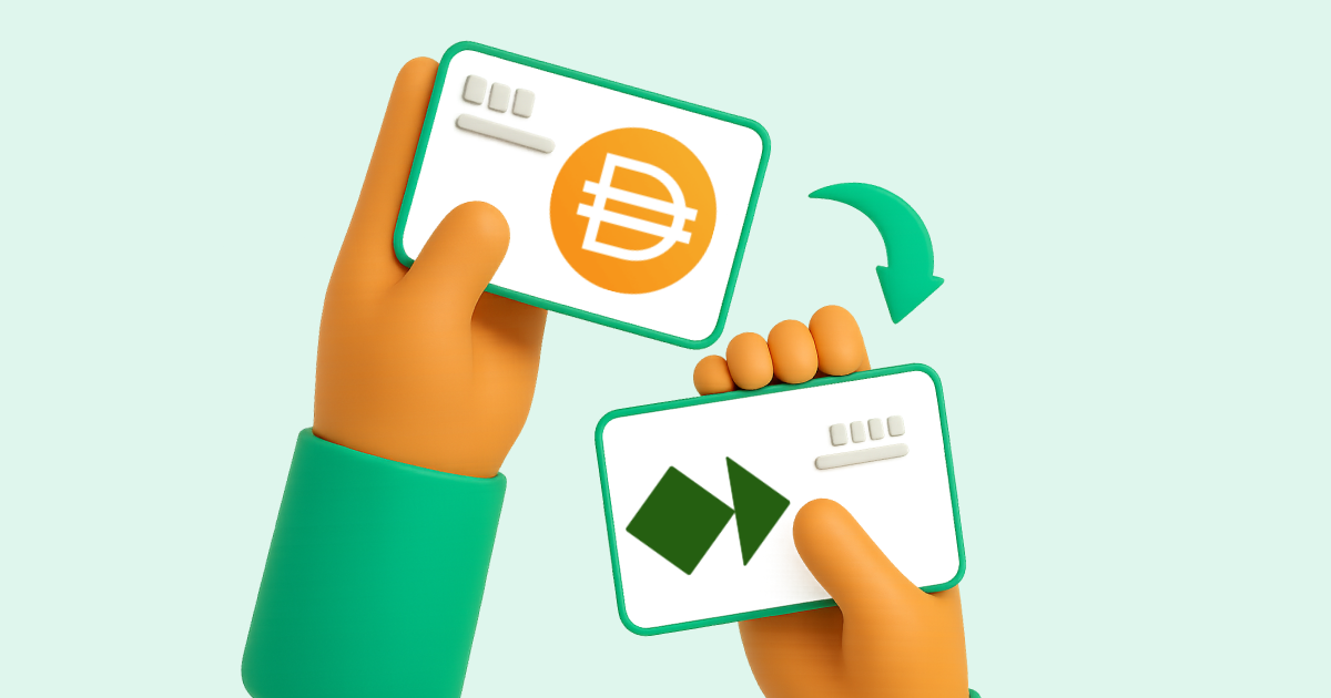 Pasar DAI criptomoneda a Neteller