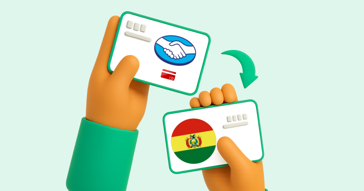 Pasar Mercado Pago (tarjeta de crédito) a Transferencia Bancaria Bolivia
