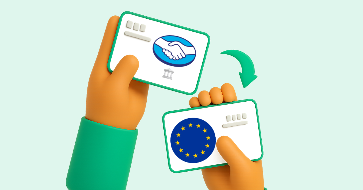 Pasar Mercado Pago a Transferencia bancaria Europa