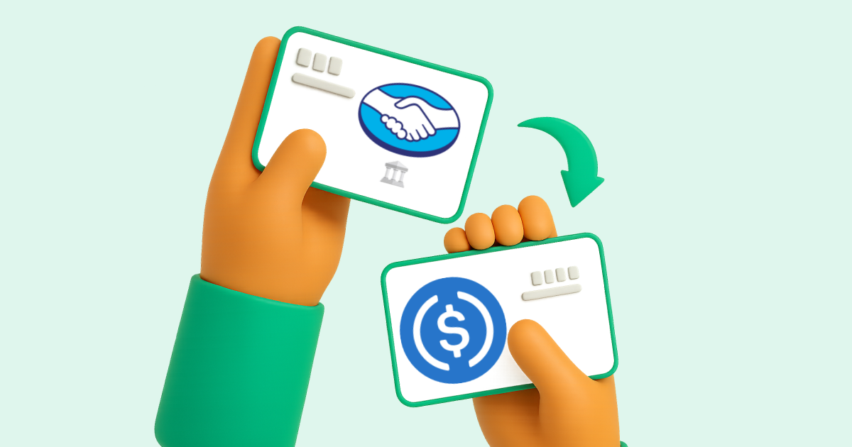 Pasar Mercado Pago a USDC (USD Coin)