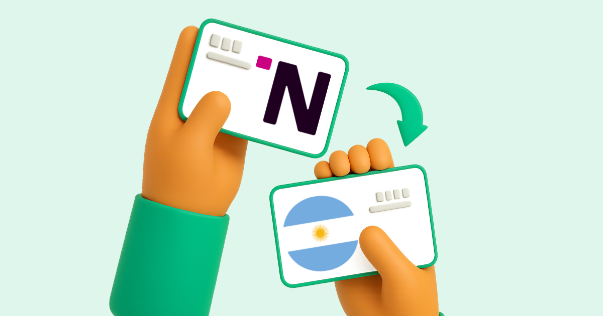 Pasar Nequi a Transferencia bancaria Argentina
