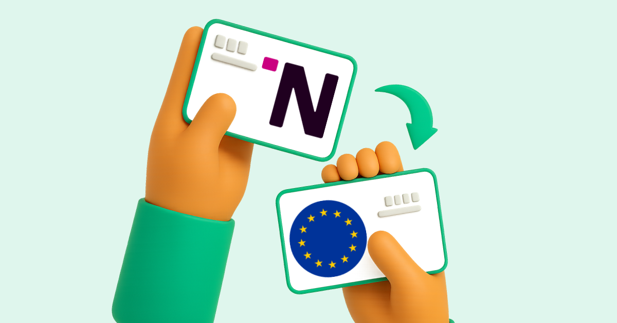 Pasar Nequi a Transferencia bancaria Europa