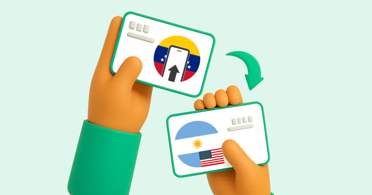 Pasar Pago Móvil Venezuela a Transferencia bancaria Argentina en dólares