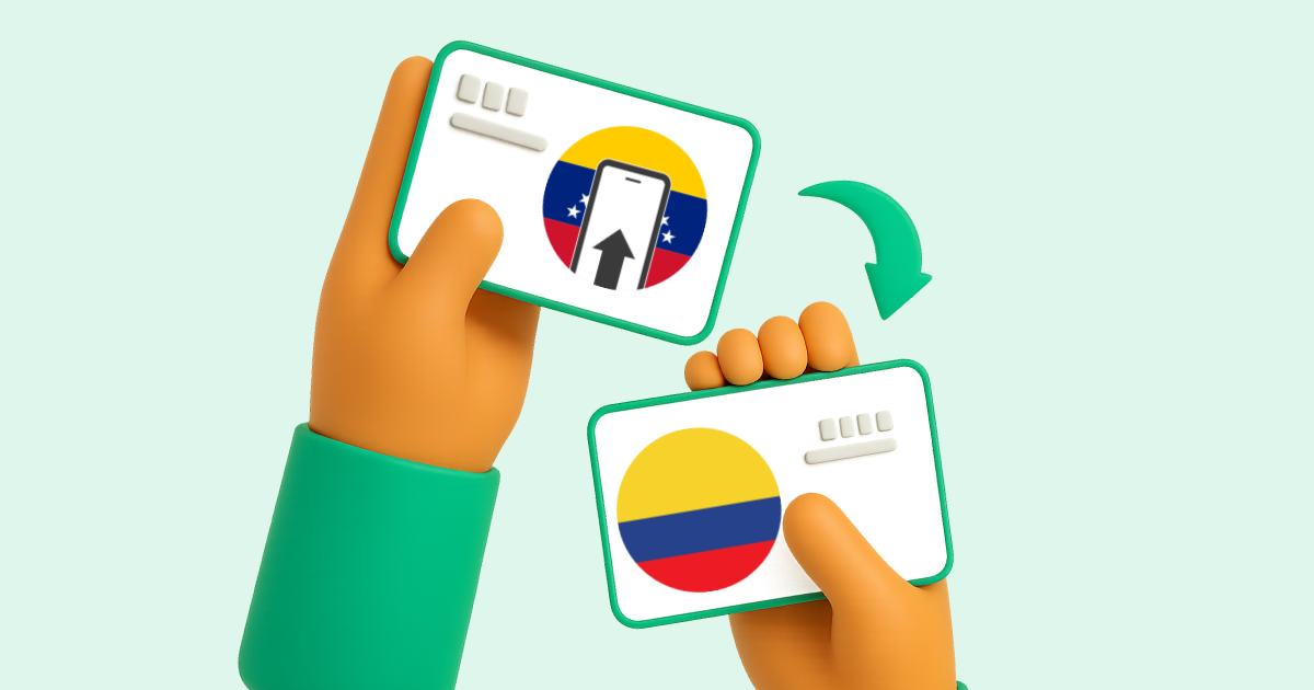 Pasar Pago Móvil Venezuela a Transferencia bancaria Colombia