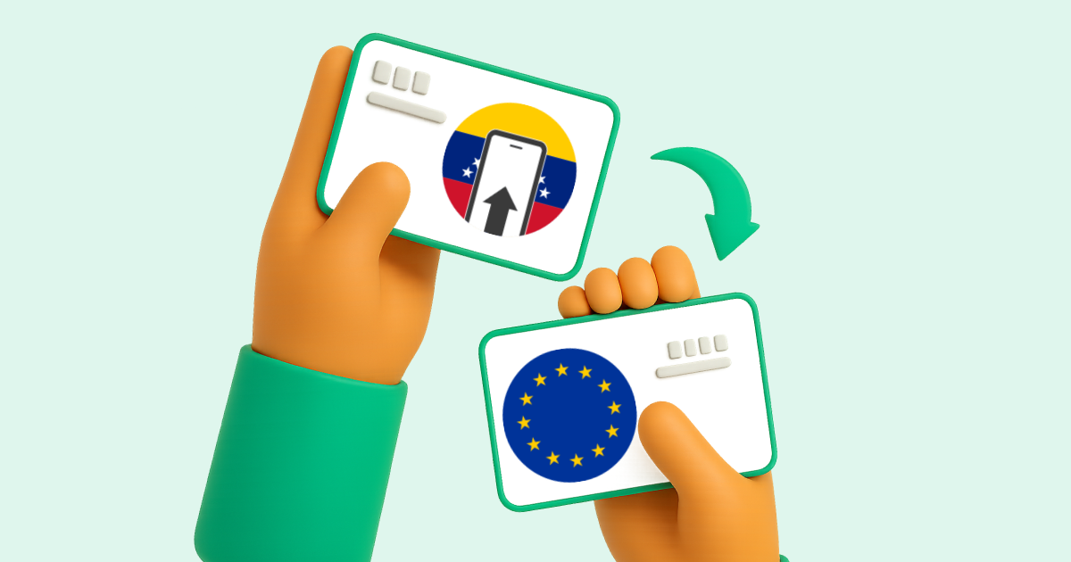 Pasar Pago Móvil Venezuela a Transferencia bancaria Europa