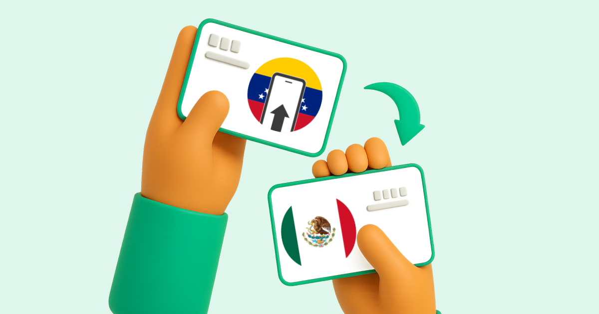 Pasar Pago Móvil Venezuela a Transferencia bancaria México