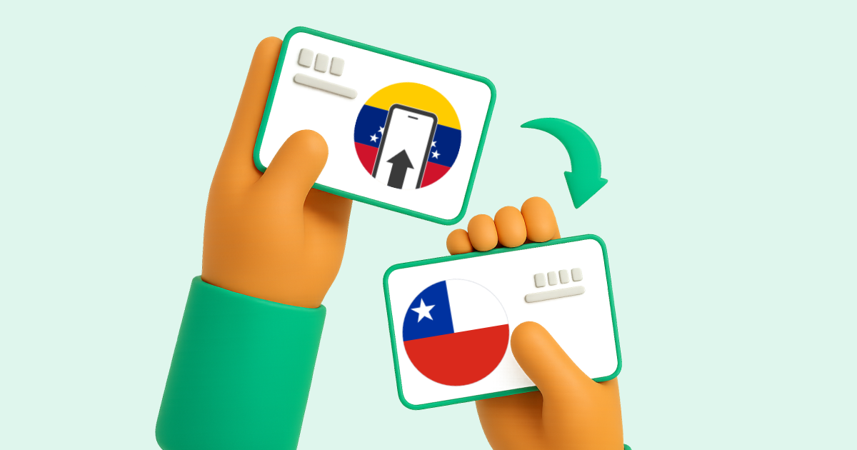 Pasar Pago Móvil Venezuela a Transferencia bancaria Chile
