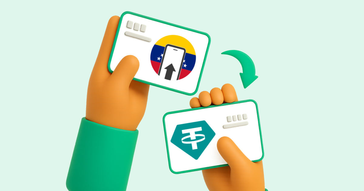 Pasar Pago Móvil Venezuela a Tether USDT