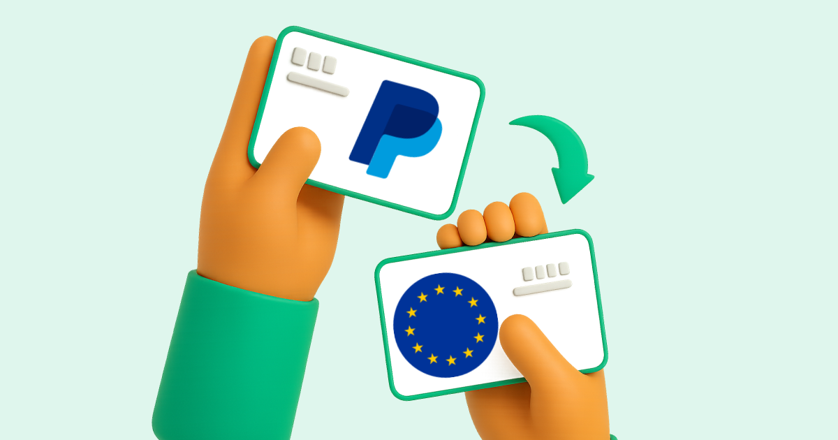 Pasar PayPal a Transferencia bancaria Europa