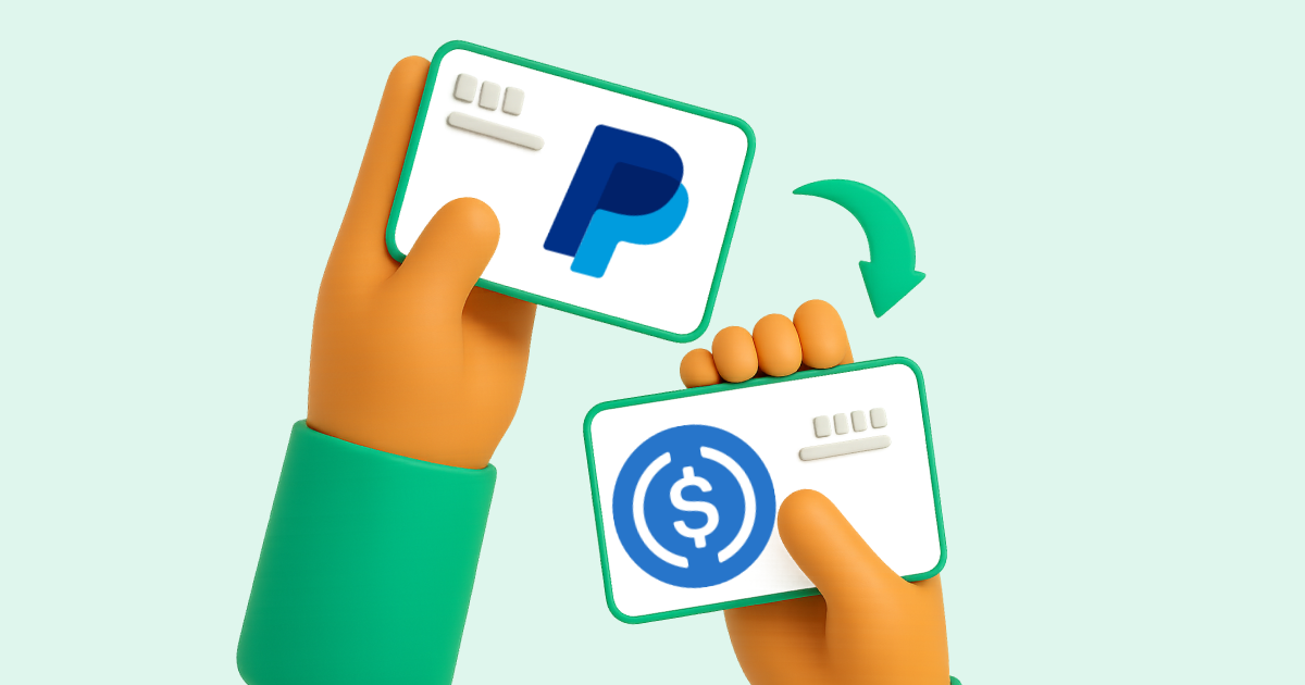 Pasar PayPal a USDC (USD Coin)