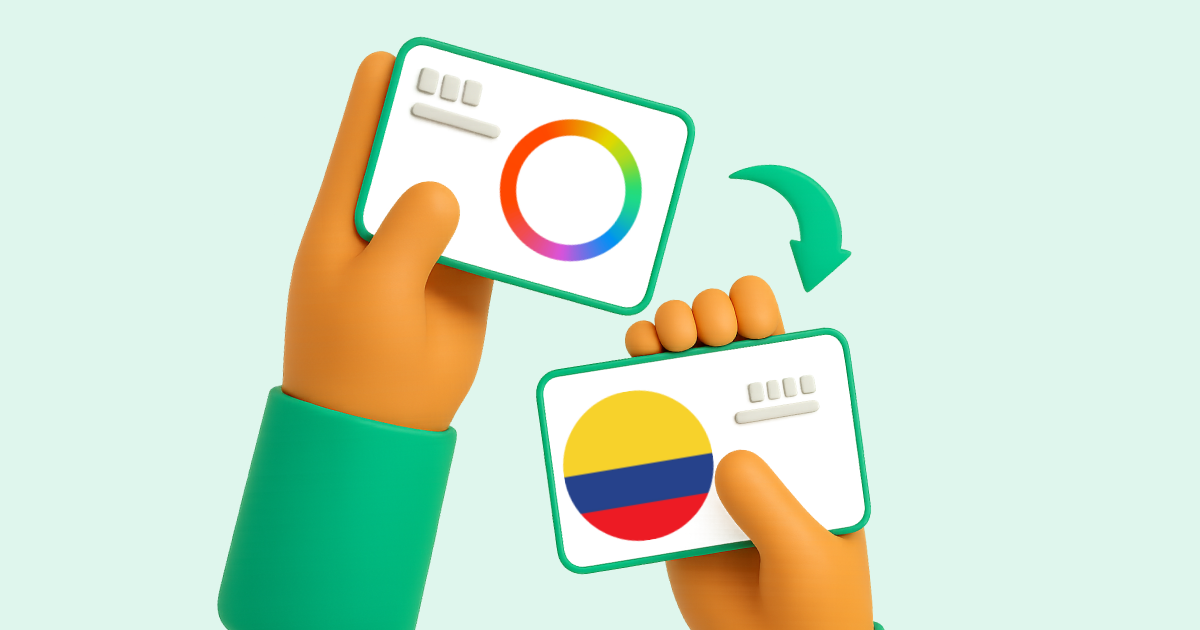Pasar Payoneer a Transferencia bancaria Colombia