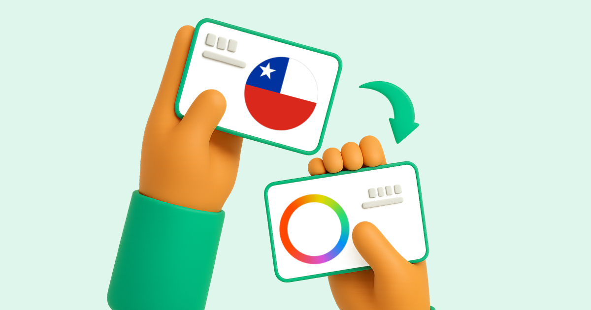 Pasar Transferencia bancaria Chile a Payoneer