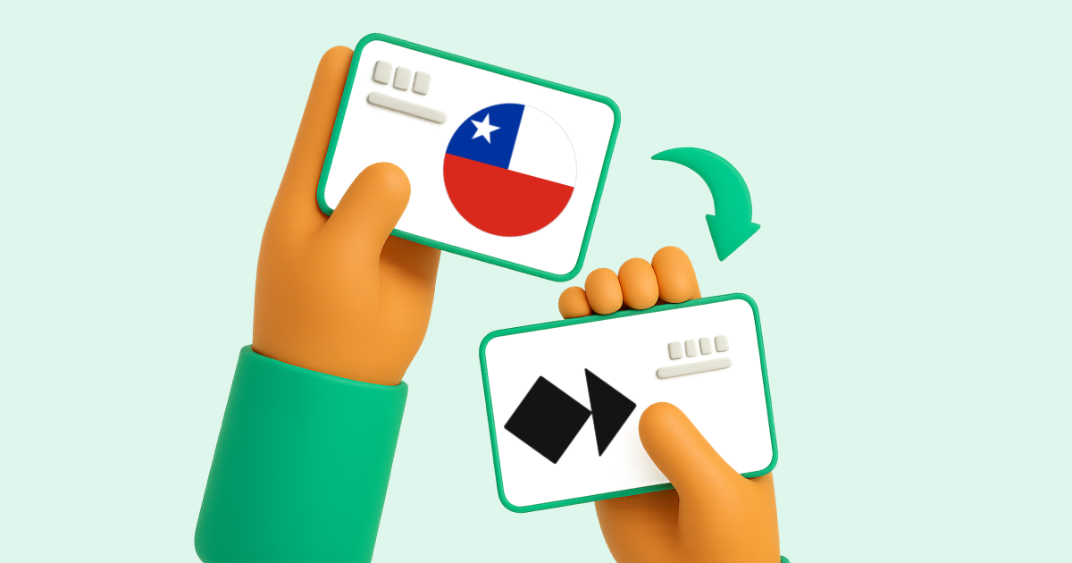 Pasar Transferencia bancaria Chile a Skrill