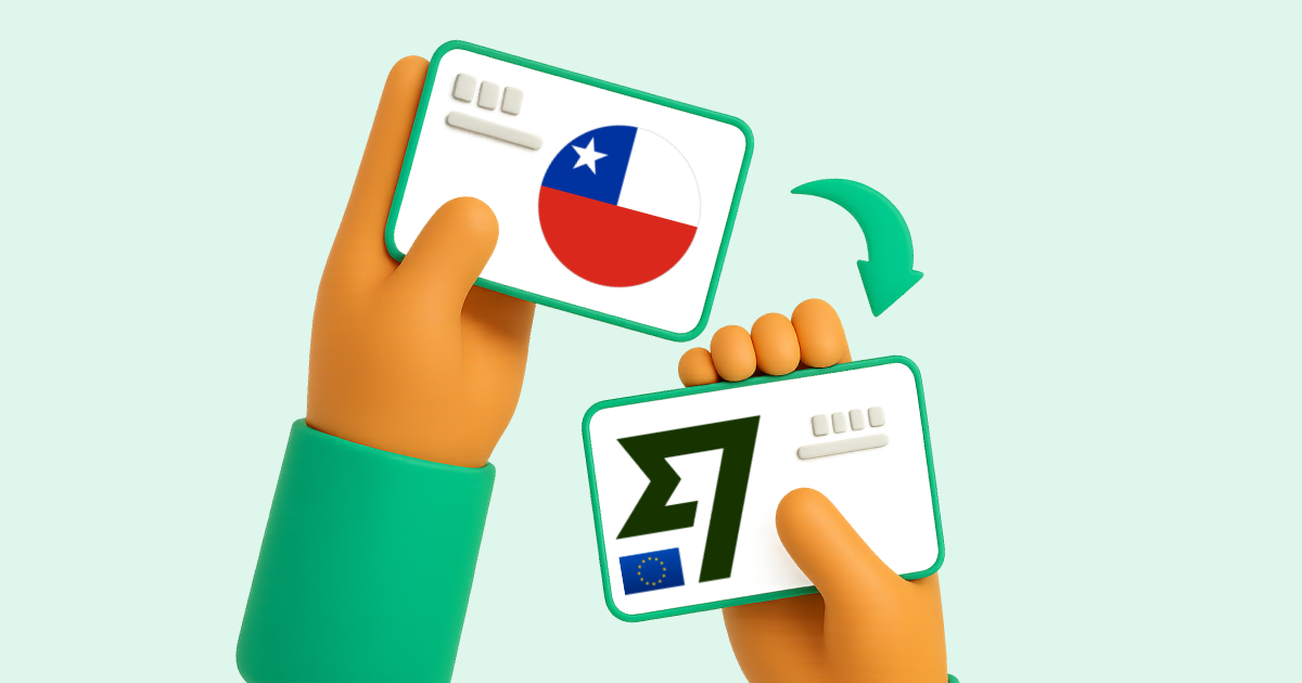 Exchange Transferencia bancaria Chile to Wise EUR