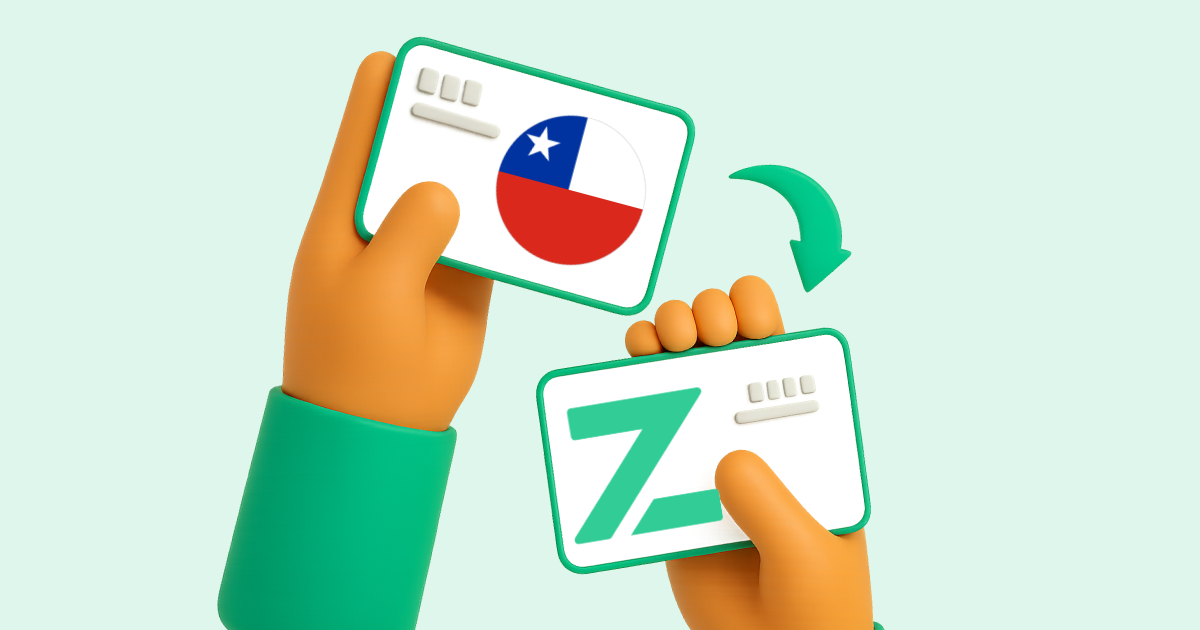 Pasar Transferencia bancaria Chile a Zinli