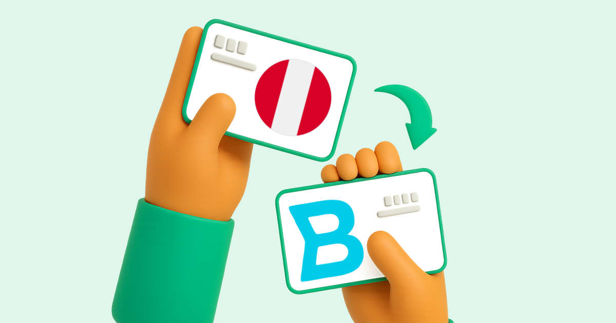 Pasar Transferencia bancaria Perú a Bre-B