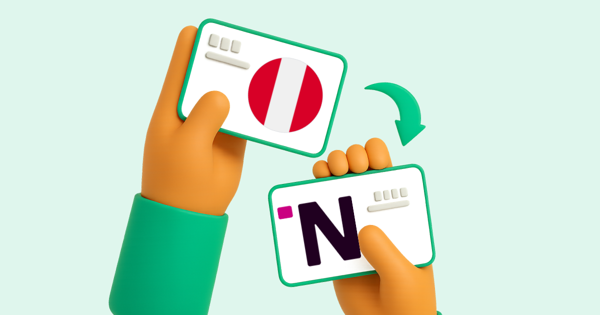 Pasar Transferencia bancaria Perú a Nequi