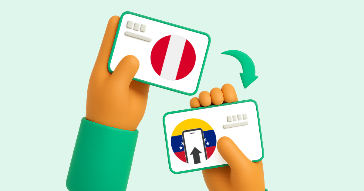 Pasar Transferencia bancaria Perú a Pago Móvil Venezuela