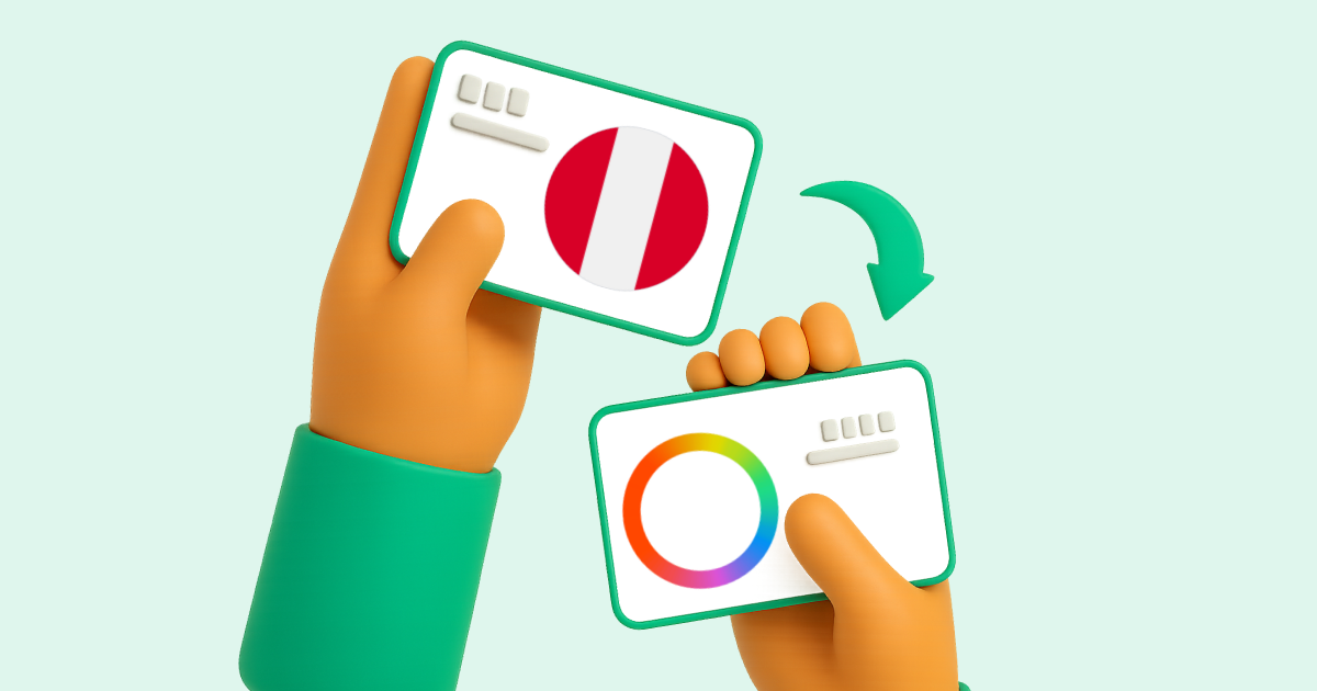 Pasar Transferencia bancaria Perú a Payoneer