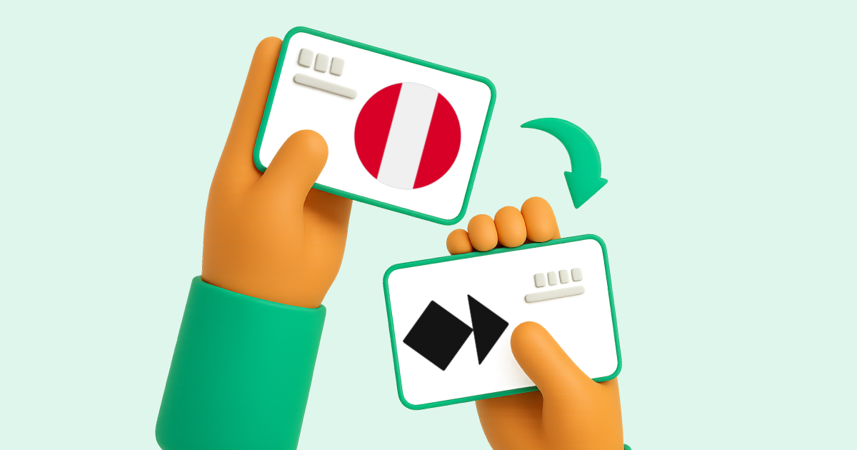 Pasar Transferencia bancaria Perú a Skrill