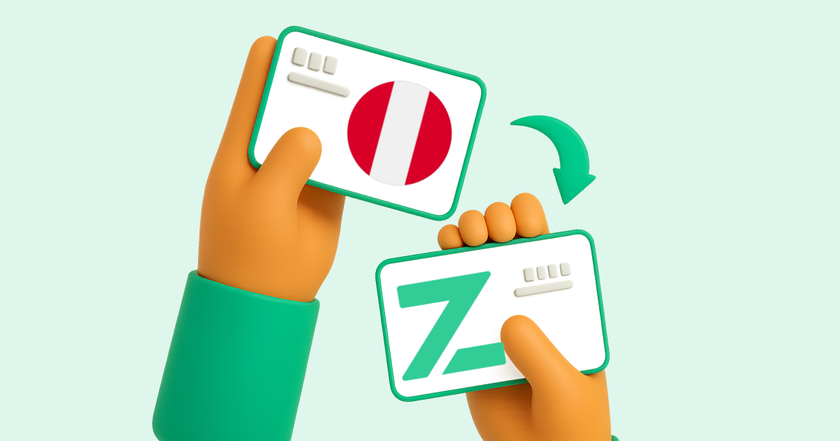 Pasar Transferencia bancaria Perú a Zinli