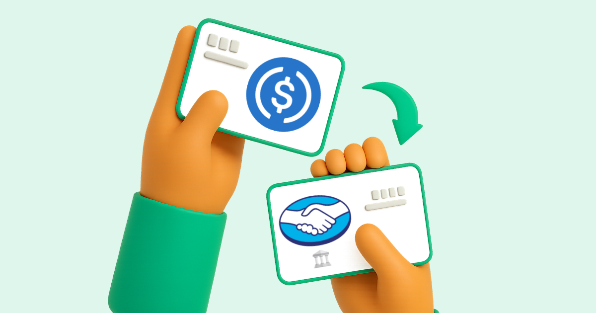 Pasar USDC (USD Coin) a Mercado Pago