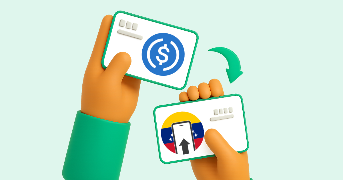 Pasar USDC (USD Coin) a Pago Móvil Venezuela